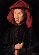 Jan Van Eyck Portrait of Giovanni Arnolfini oil painting reproduction